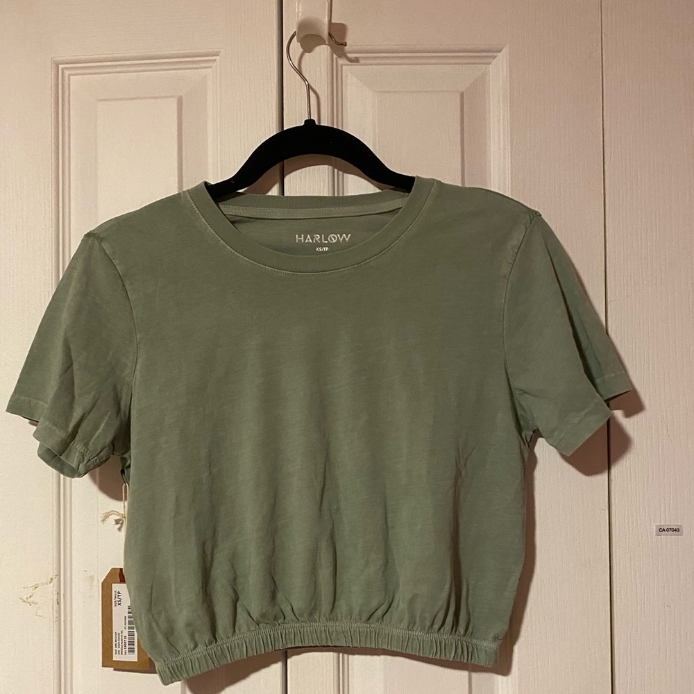 Green t-shirt